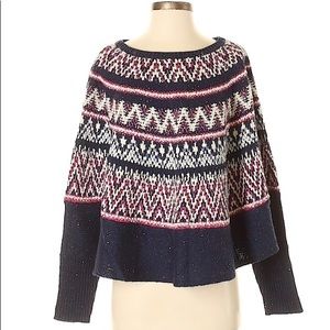 Anthropologie Sleeping On Snow Pullover Sweater